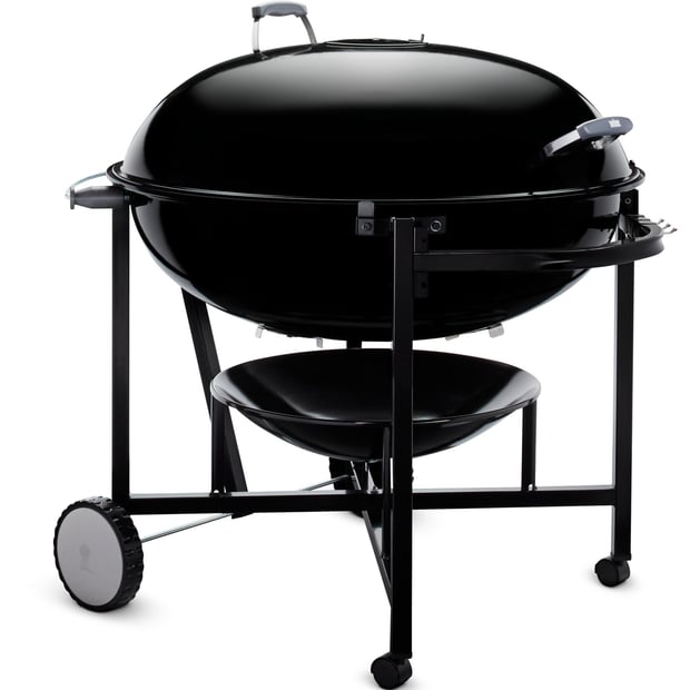 Weber Ranch Kettle Freestanding 37 inch Charcoal BBQ Grill 