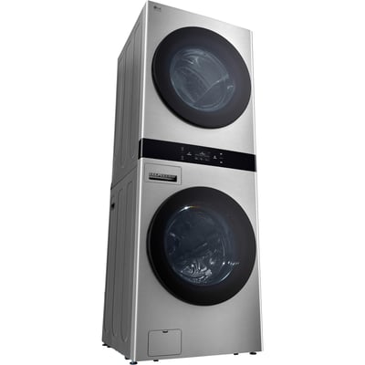 LG WashTower™ 5.0 cu.ft. Front Load Washer and and 7.4 cu.ft. Vented Dryer Laundry Centre