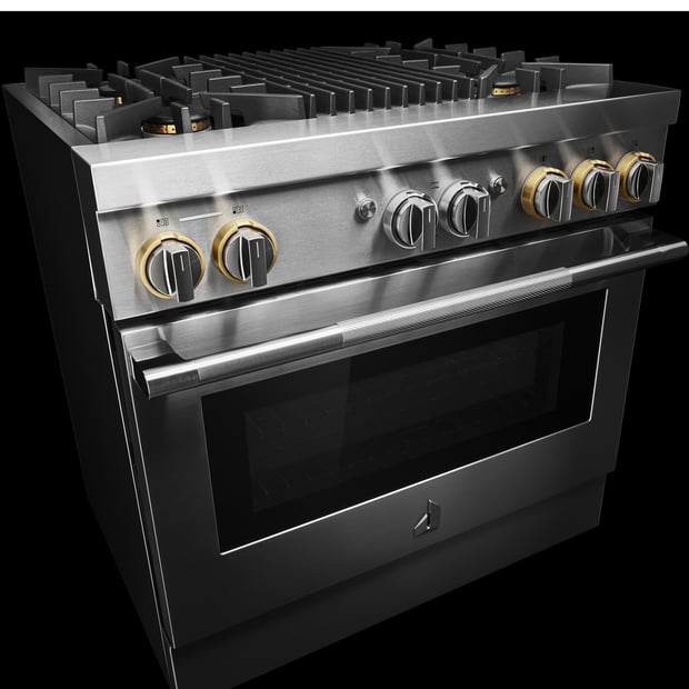 JennAir 36 inch Single Oven Dual Fuel Range