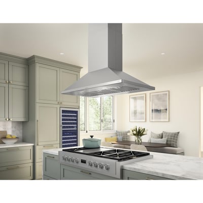 Zephyr 42 inch 1200 CFM Island Ventilation Hoodfan