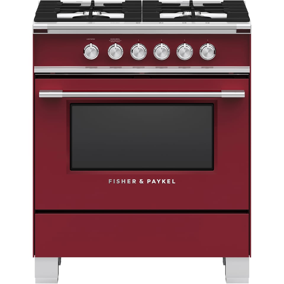 Fisher & Paykel 30 inch Single Oven Gas Range