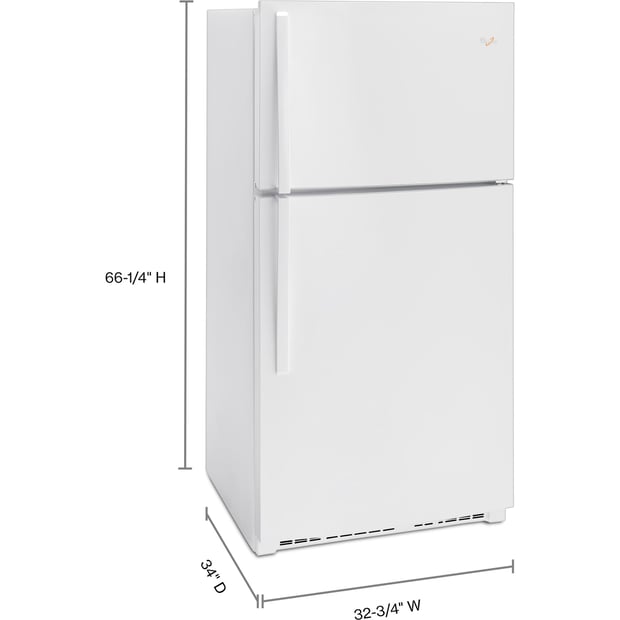 Whirlpool 21.31 cu.ft. Top-Freezer Refrigerator