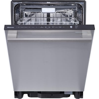 Hisense 6 Cycle Dishwasher with Hidden Controls