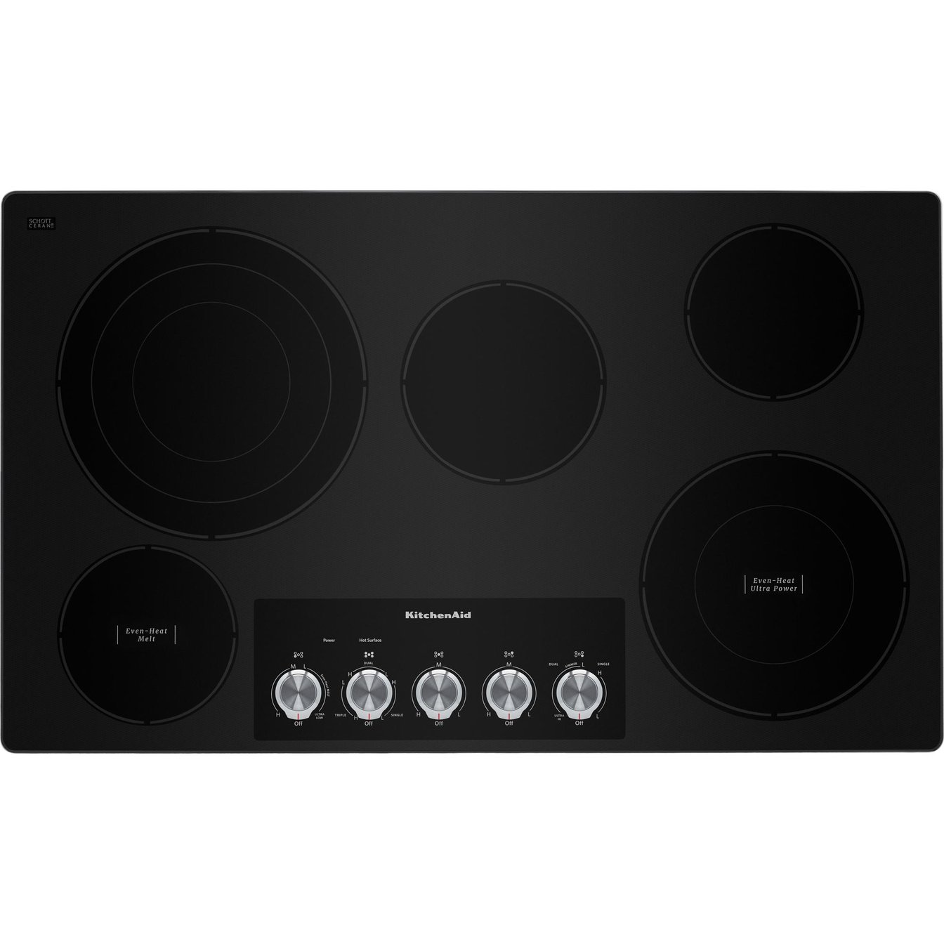 KitchenAid 36 inch Electric Cooktop