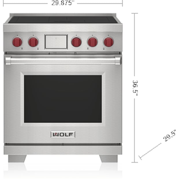 Wolf 30 inch Single Oven Induction Range