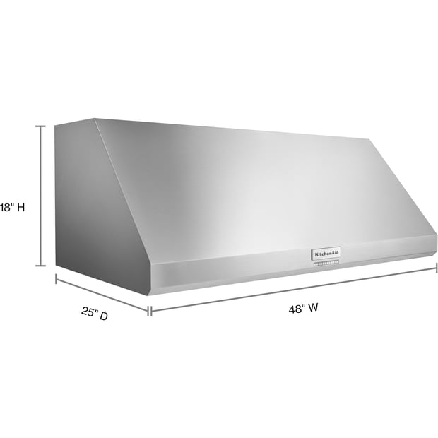 KitchenAid 48 inch Wall-Mount Hoodfan