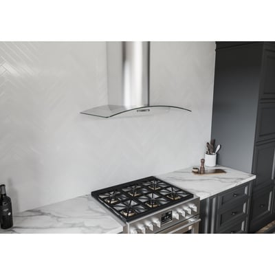 Zephyr 36 inch 700 CFM Wall-Mount Chimney Hoodfan
