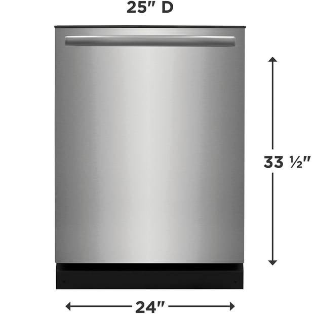Frigidaire Gallery 4 Cycle Dishwasher with Hidden Controls
