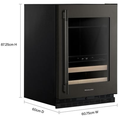 KitchenAid Built-in 24 inch 4.89 cu.ft Beverage Centre