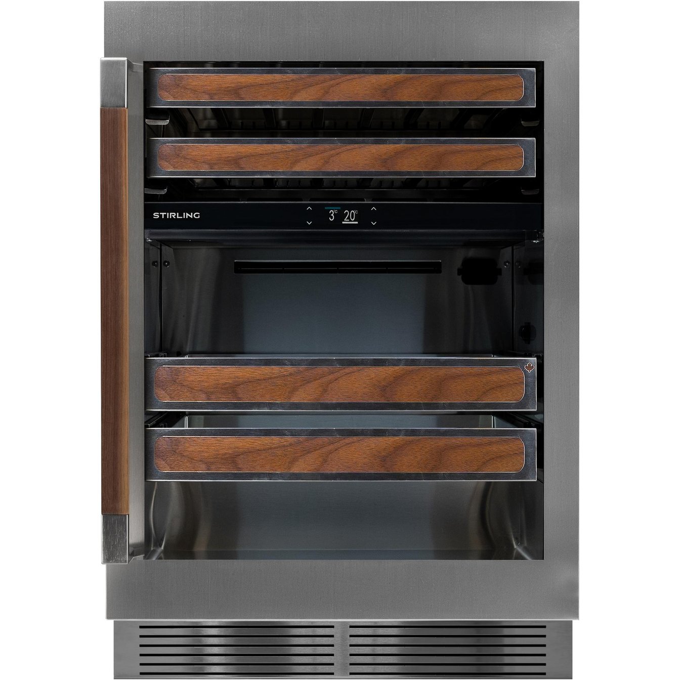 Stirling Built-in 24 inch 5.3 cu.ft Undercounter Refrigerator