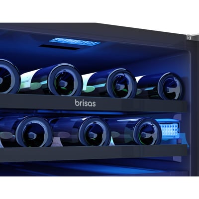 Zephyr Freestanding or Built-in 24 inch 5.2 cu.ft Wine Cooler