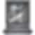 Bosch 100 Series 24-inch 46 dB Dishwasher with Hidden Controls and Third Rack