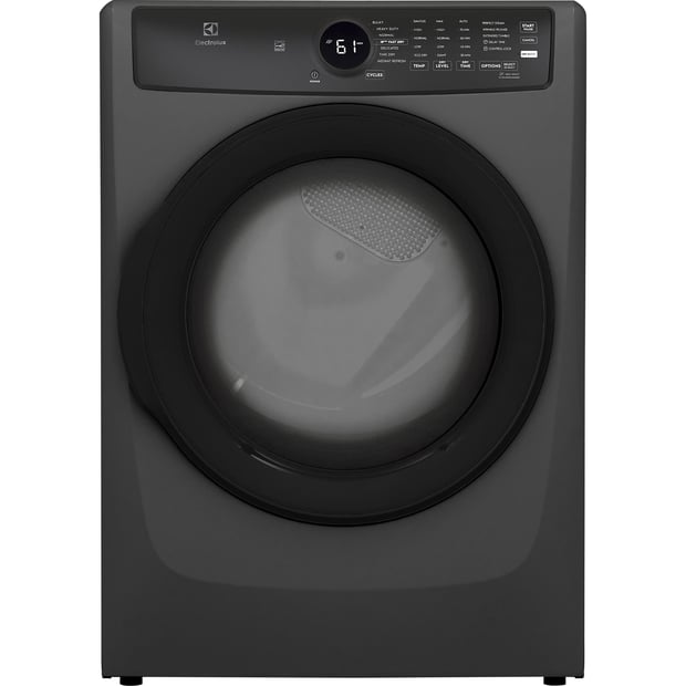 Electrolux 5.2 cu.ft. Stackable Front Load Steam Washer and 8.0 cu.ft. Stackable Steam Vented Gas Dryer