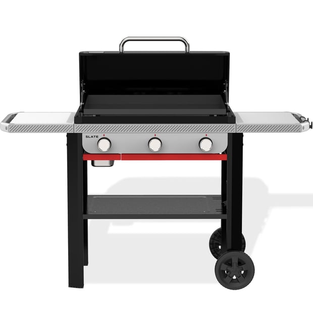 Weber Slate Freestanding 3 Burner Liquid Propane Flat-top BBQ Griddle