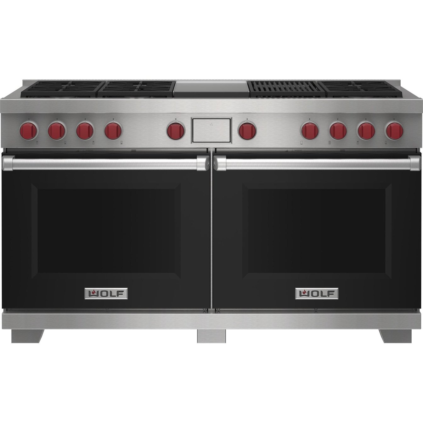 Wolf 60 inch Double Oven Dual Fuel Range