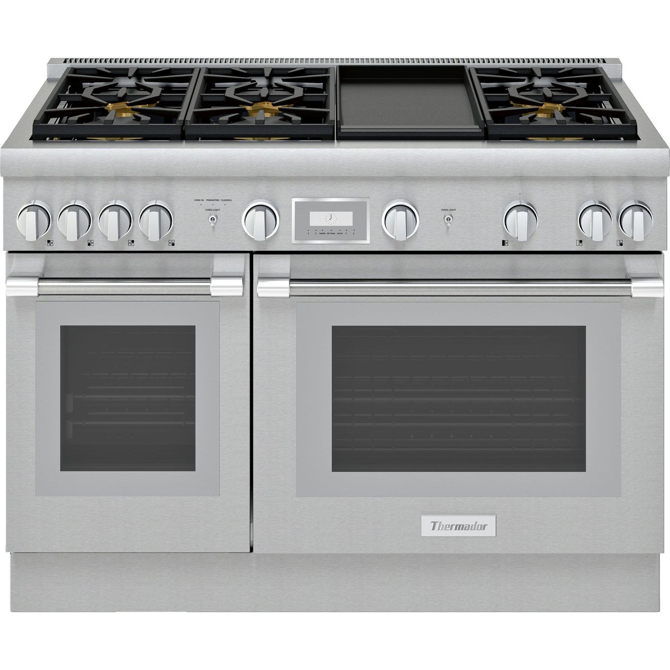 Thermador 48 inch Double Oven Dual Fuel Range