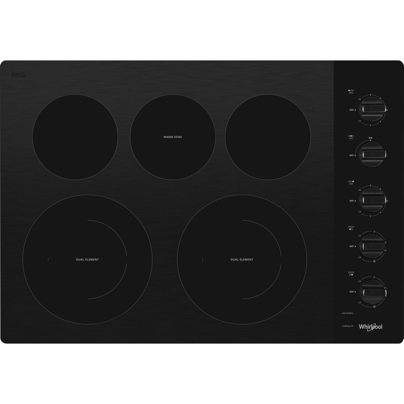 Whirlpool 30 inch Electric Cooktop