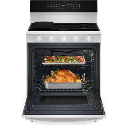 Whirlpool 30 inch Single Oven Gas Range
