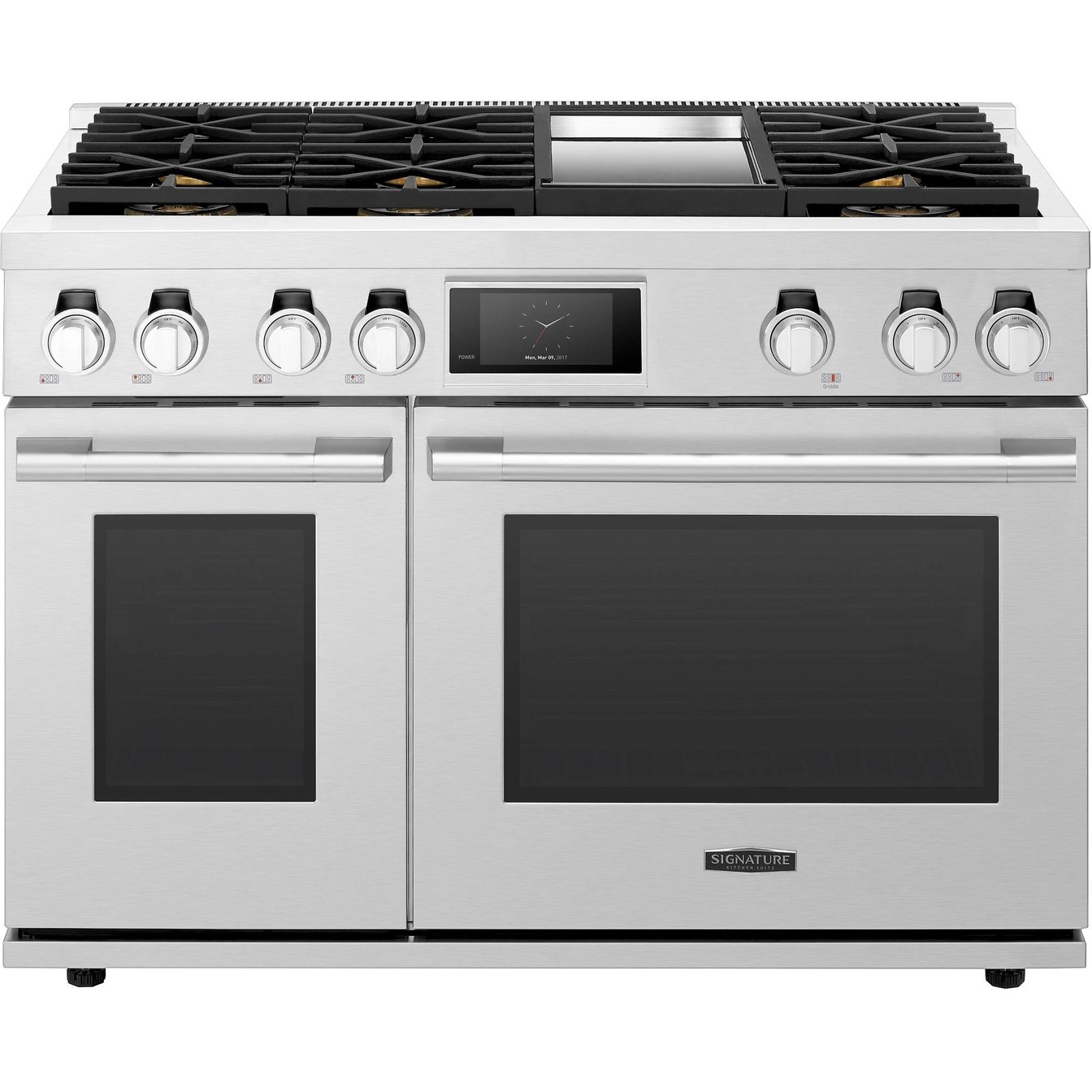 Signature Kitchen Suite 48 inch Double Oven Dual Fuel Range
