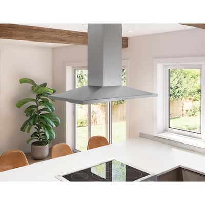 Zephyr 36 inch 600 CFM Island Ventilation Hoodfan