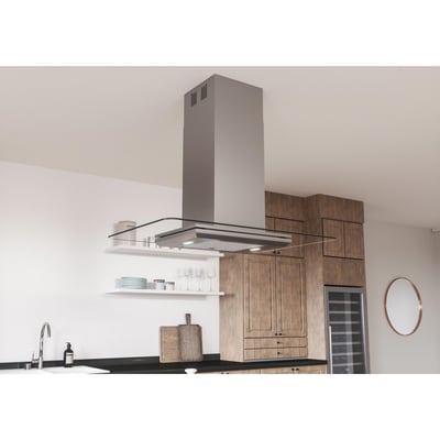 Zephyr 36 inch 600 CFM Island Hoodfan