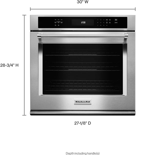 KitchenAid 30 inch Wall Oven with Convection