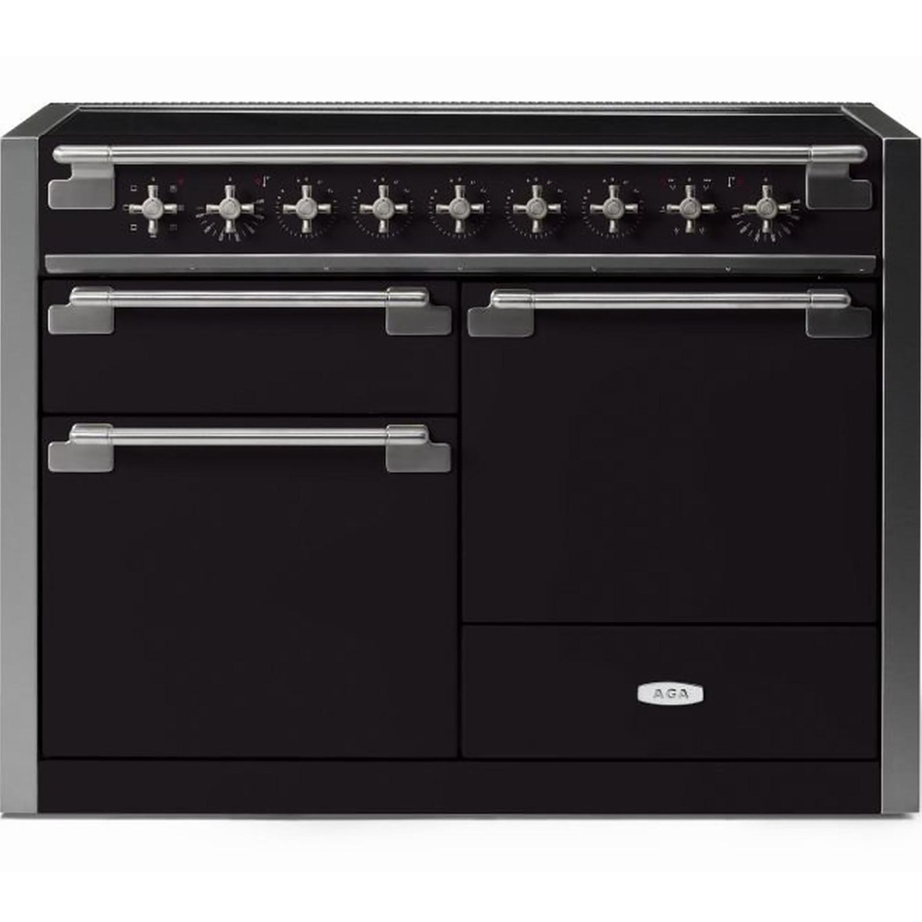 AGA 48 inch Double Oven Induction Range