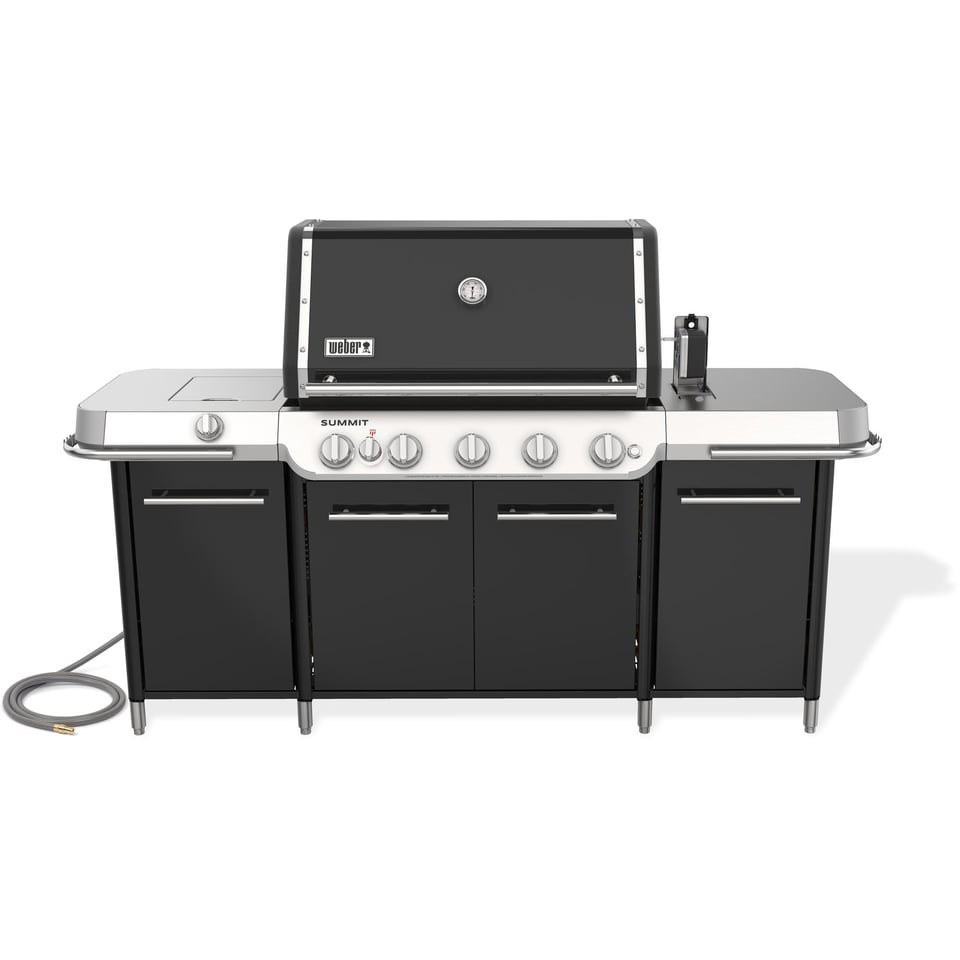 Weber Summit GC38 E and GC38 S Freestanding 5 Burner Natural Gas BBQ Grill Center
