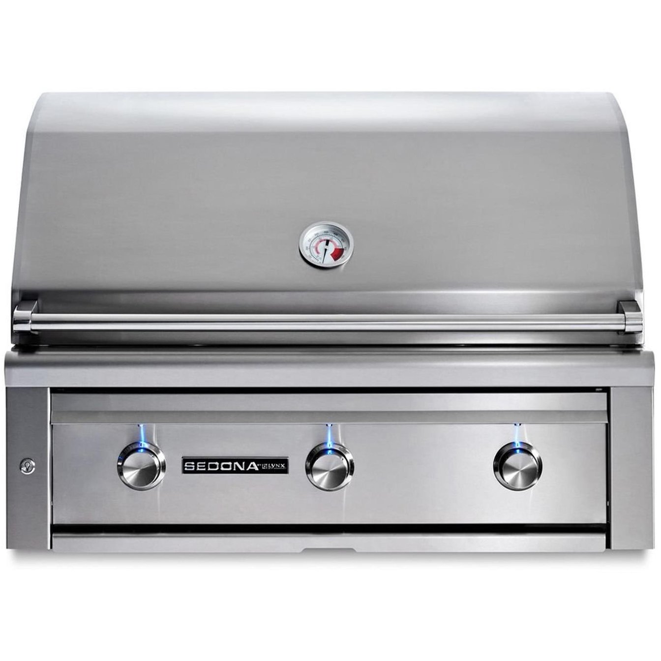 Lynx Sedona Freestanding 3 Burner Natural Gas BBQ Grill with Stainless Steel and ProSear Infrared Burner