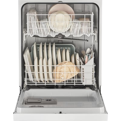 Whirlpool 4 Cycle Dishwasher with Front Controls