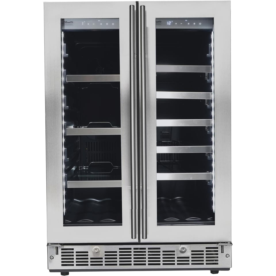 Silhouette Freestanding or Built-in 24 inch 4.7 cu.ft. Beverage Centre
