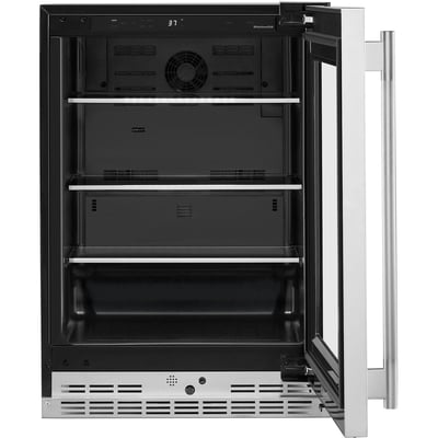 KitchenAid Freestanding or Built-in 24 inch 5.2 cu.ft Compact Bar Refrigerator