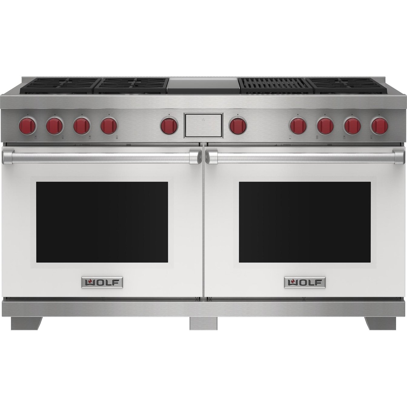 Wolf 60 inch Double Oven Dual Fuel Range