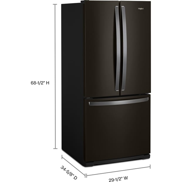 Whirlpool 19.68 cu.ft. French-Door Refrigerator