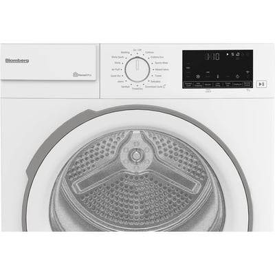 Blomberg 3.7 cu.ft Stackable Steam Vented Dryer 