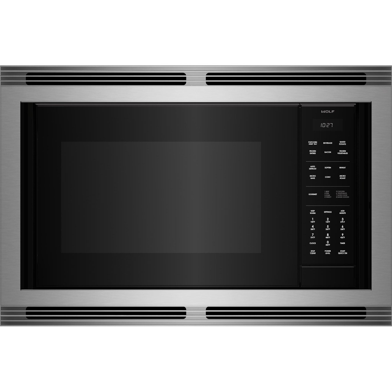 Wolf 30 inch Stainless M Series Microwave Trim Kit