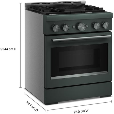 KitchenAid 30 inch Single Oven Gas Range