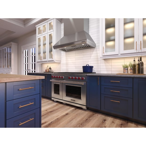 Wolf 48 inch Double Oven Dual Fuel Range