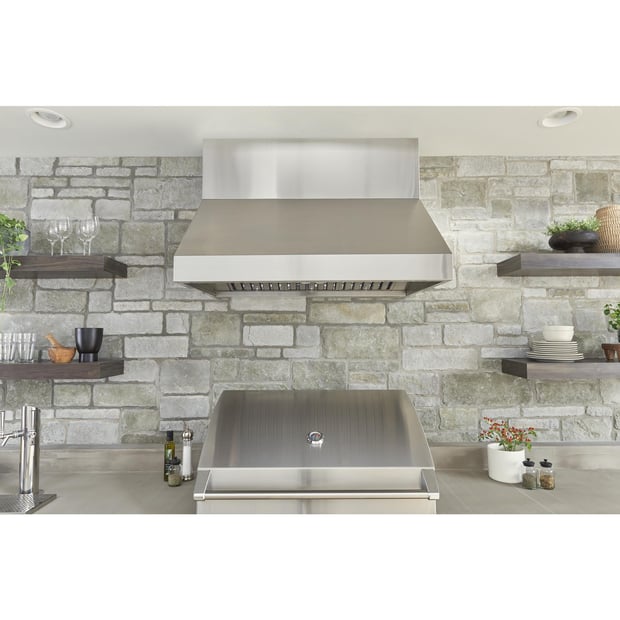 Zephyr 48 inch 1200 CFM Wall-Mount Chimney Ventilation Hoodfan