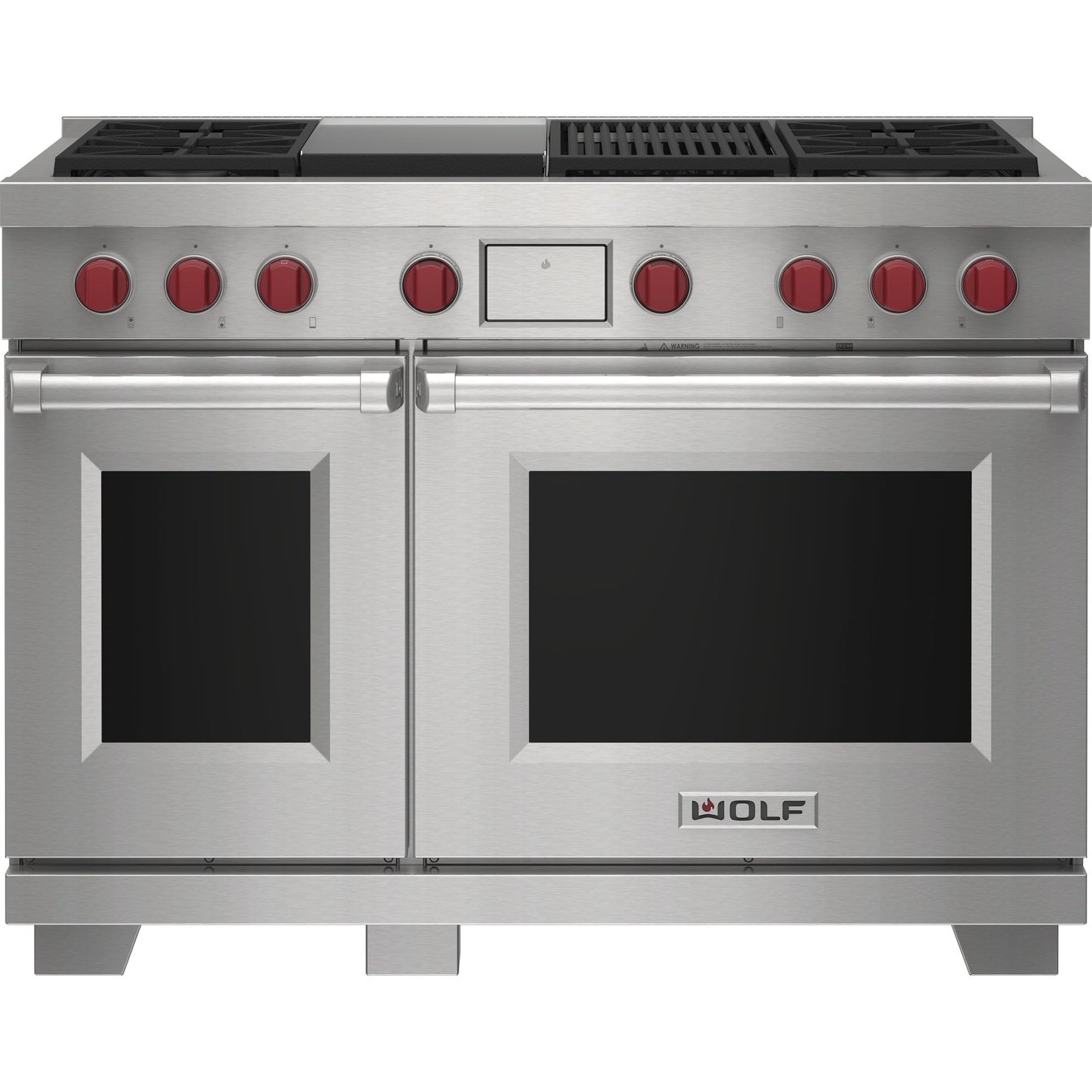 Wolf 48 inch Double Oven Dual Fuel Range