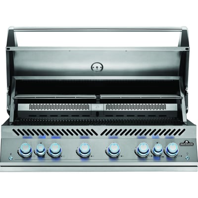 Napoleon 700 Series Built-in 8 Burner Liquid Propane BBQ Grill with Dual infrared Rear Burner