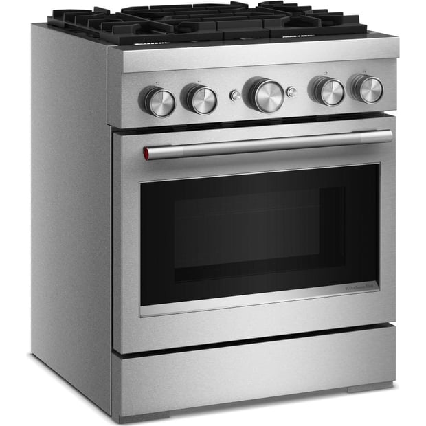 KitchenAid 30 inch Single Oven Dual Fuel Range