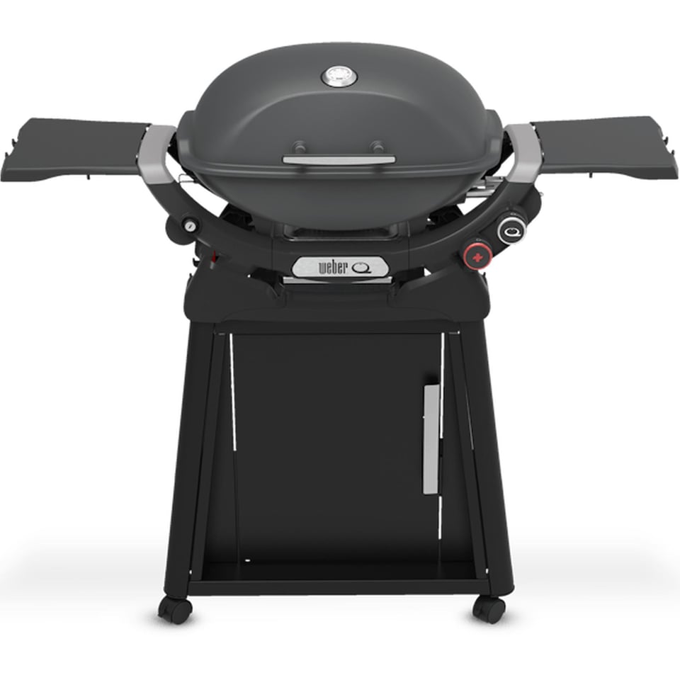 Weber Q 2800N+ Freestanding 2 Burner Liquid Propane BBQ Grill with Stand