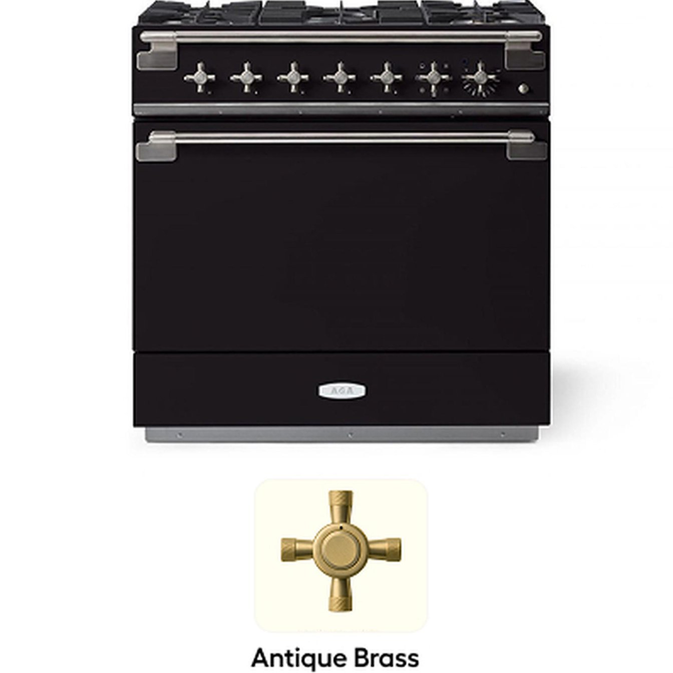 AGA Elise 36 inch Single Oven Dual Fuel Range