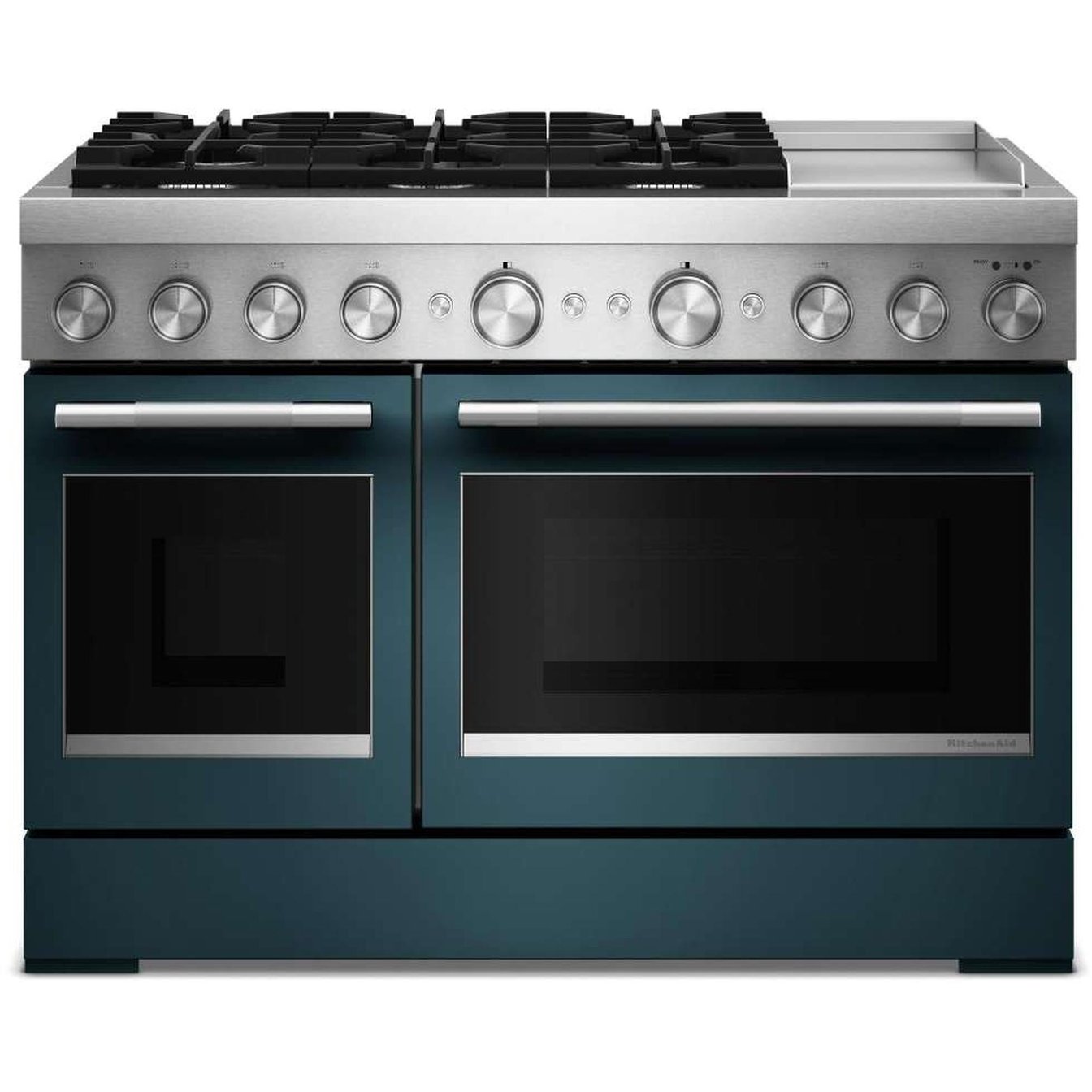KitchenAid 48 inch Double Oven Dual Fuel Range