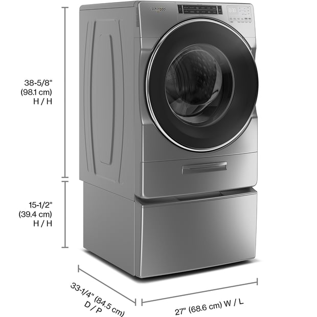 Whirlpool 5.8 cu.ft. Front Load Steam Washer