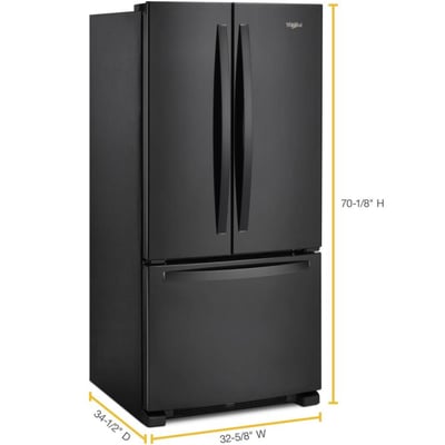 Whirlpool 22.1 cu.ft. French Door Refrigerator