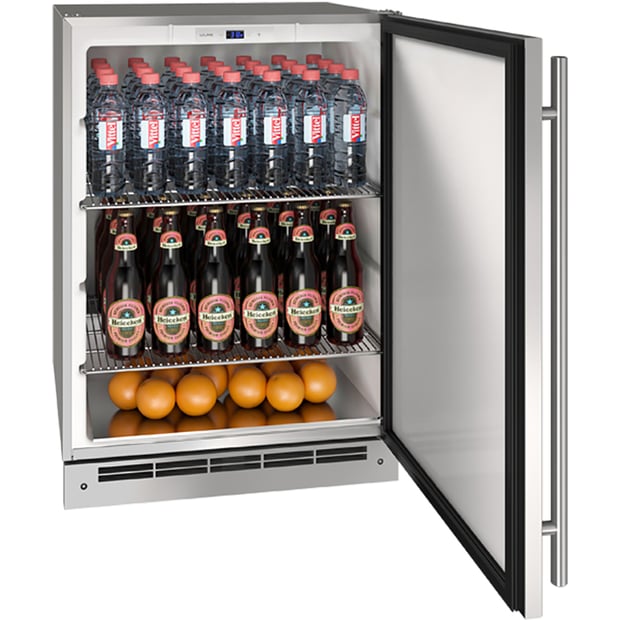U-Line Outdoor Freestanding or Built-in 24 inch 4.7 cu.ft. Compact Refrigerator