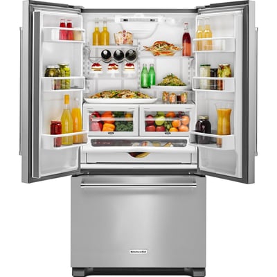 KitchenAid 21.9 cu.ft. Counter-Depth Bottom-Freezer Refrigerator