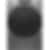 Whirlpool Chrome Shadow Stackable 5.8 cu.ft Front Load Steam Washer and 7.4 cu.ft. Vented Dryer